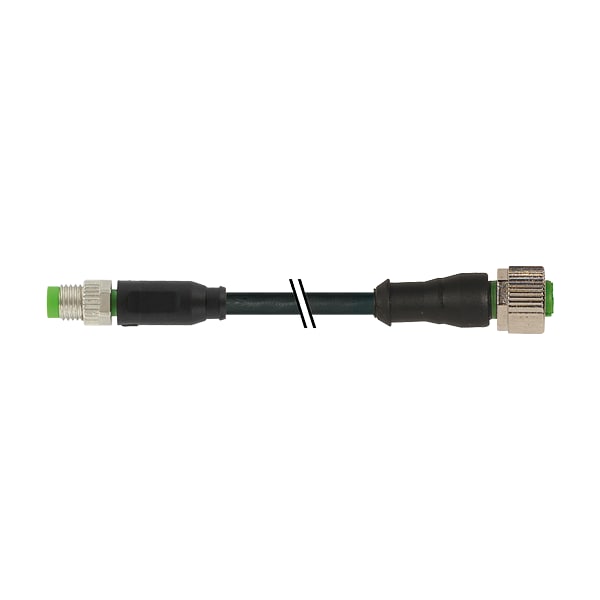Murrelektronik M8 FEMALE 0 Degree, PUR 3x0.25 YELLOW, UL/CSA, drag ch 1m 7000-88241-6500300 - main